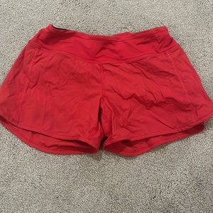Lululemon red speed ups